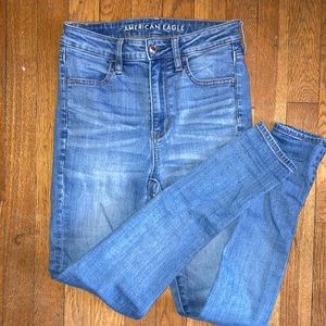 American Eagle High Rise Skinny Jeans
